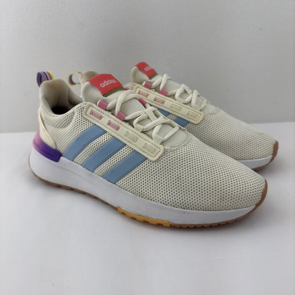 Adidas‎ Racer TR21 white and blue running shoes - Picture 1 of 8